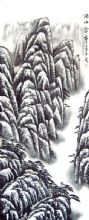 四季山水-冬（浮雕国画）